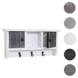 N�gle knager�kke med 2 skabe - rustik gr� hvid v�gskab n�gleskab