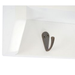 N�gle knager�kke med 2 skabe - hvid v�gskab n�gleskab