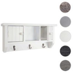 N�gle knager�kke med 2 skabe - hvid v�gskab n�gleskab