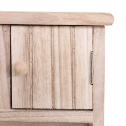 N�gle knager�kke med 2 skabe - natur farvet v�gskab n�gleskab