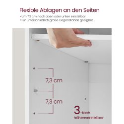 Skobnk - siddebnk med skohylder - entrebnk med skorum - hvid