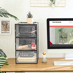 Opbevaringsbokse - 18 stk skokasser - opbevaringskasser til sko