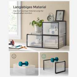 Opbevaringsbokse - 18 stk skokasser - opbevaringskasser til sko