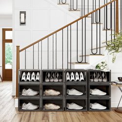 Opbevaringsbokse - 6 stk skokasser - opbevaringskasser til sko