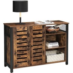 Sk�nk - opbevaringsskab - rustik brun sk�nk 110 x 33 x 75