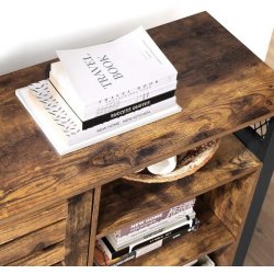 Sk�nk - opbevaringsskab - rustik brun sk�nk 110 x 33 x 75