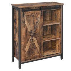 Sk�nk - opbevaringsskab - rustik brun sk�nk 70 x 30 x 80