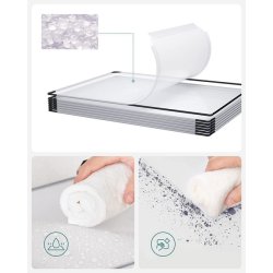 Opbevaringsskab - kubisk skab i plastik - plastikskab med 16 rum