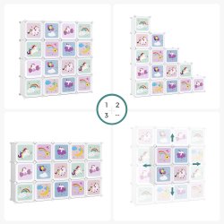 Opbevaringsskab til brnevrelset - plastikskab til brn