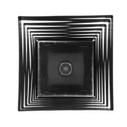 Paraplyholder med kroge og drypbakke - sort paraplystativ