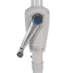 Parasol � 270 cm med vip - rund aluminium gr�n haveparasol � 2,7 meter