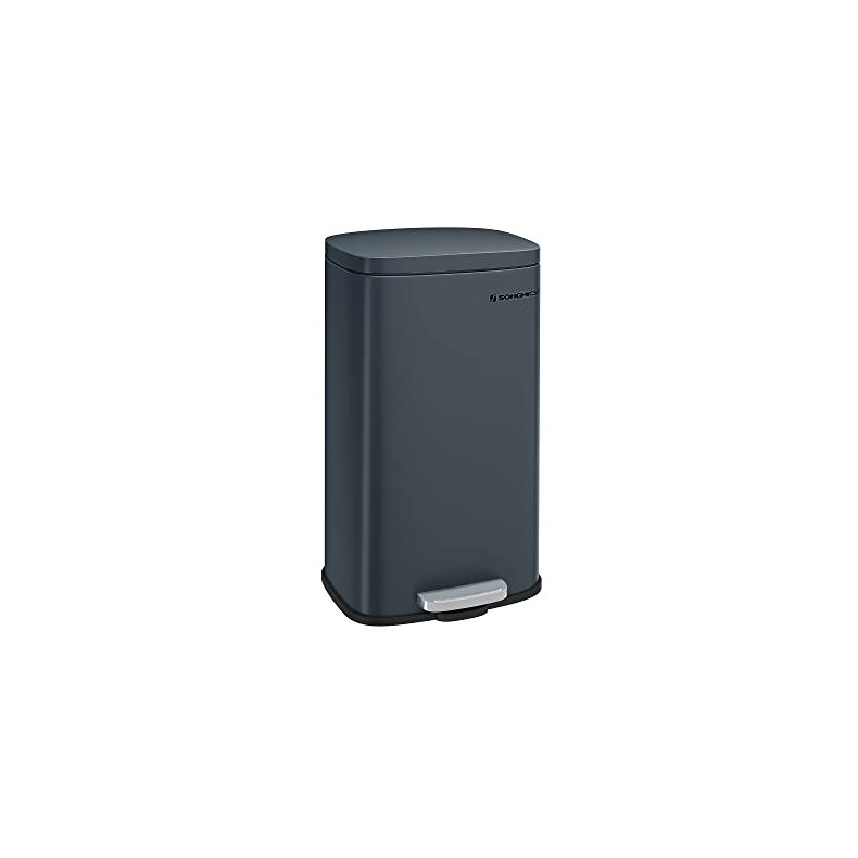 Skraldespand - pedalspand med soft close lg - 30L mrkegr