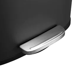 Skraldespand - pedalspand med soft close l�g - 30L sort