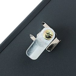 Postkasse med avisr�r - brevkasse med avisholder - antracit