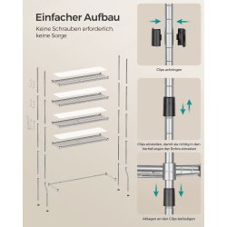 Badevrelsesreol - stlreol til over toilet og vaskemaskine - slv