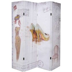 Skillev�g/sk�rmv�g - foldev�g/foldesk�rm Glitter Retro Fashion 180 x 160 cm