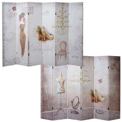 Sk�rmv�g/skillev�g - foldesk�rm/foldev�g Glitter Retro Fashion 180 x 240 cm