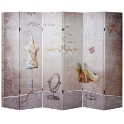 Sk�rmv�g/skillev�g - foldesk�rm/foldev�g Glitter Retro Fashion 180 x 240 cm