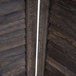 Foldesk�rm - brun sk�rmv�g/skillev�g med ornamenter 170 x 160 cm