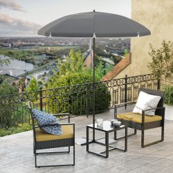 Strandparasol � 2 M - �200 parasol til strand - gr�