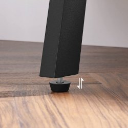 Sengebord - natbord i industrielt design - rustik brun 42x35x52