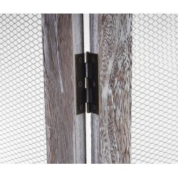 Rumdeler - foldesk�rm/foldev�g med plantekasser - skillev�g/sk�rmv�g