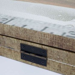 Sk�rmv�g/skillev�g - foldesk�rm/foldev�g Glitter Retro Fashion 180 x 120 cm