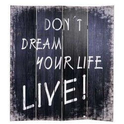 Rumdeler ordsprog motiver - foldevg/skillevg 180 x 160 cm