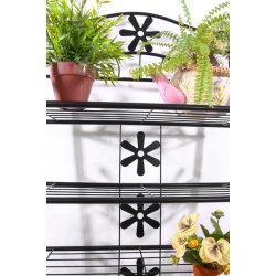 Skostativ med 3 hylder - skoreol til skoopbevaring 70 x 60 x 30