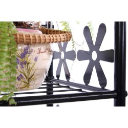 Skostativ med 3 hylder - skoreol til skoopbevaring 70 x 60 x 30