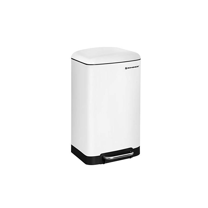 Pedalspand - skraldespand med soft close lg - 30L hvid