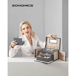 Smykkeskrin inkl. rejseskrin - skrin til smykker - gr