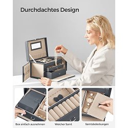 Smykkeskrin inkl. rejseskrin - skrin til smykker - gr