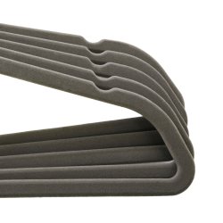 Tjbjler i velour med skridsikker buksestang - 20 stk gr