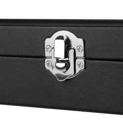 Smykkeskrin - smykkeboks med 24 rum - sort smykkeholder