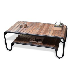 Sofabord Christiania Raw i Mangotr - stuebord 120x60x45 cm 