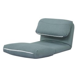 L�nestolsseng - sovestol og g�steseng - gr�bl� sovestol 75x217