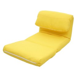 L�nestolsseng - sovestol og g�steseng - gul sovestol 75x217