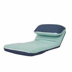 L�nestolsseng - sovestol og g�steseng - orange/r�d sovestol 75x217