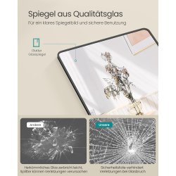 Helkropsspejl 120 x 40 cm - ophngt helfigur spejl