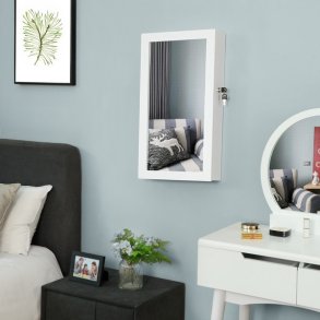 Vghngt smykkeskab, skab med spejl, spejlskab til smykker