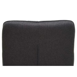 Spisestol - spisebordsstol og spisestuestol - grbrunt stofsde