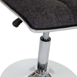 Spisebordsstole - 2 stk spisestuestole - spisestol med gr stofsde