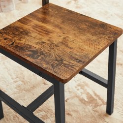 Spisebordsstole - 2 stk spisestuestole - rustik brun