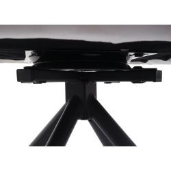 Spisestuestol - drejbar spisestol med fljlsde i creme beige stof