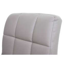 Spisestuestole - 2 drejbar spisebordsstole - taupe gr/brun kunstlder