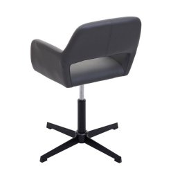 Spisestuestol - hjdejusterbar spisebordsstol - gr kunstlder