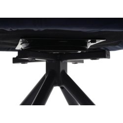 Spisestuestol - drejbar spisestol med fljlsde i antracit fljl stof