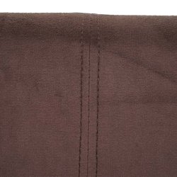 Spisestuestol - spisestol i 50'er design ~ brun kunstlder og stof