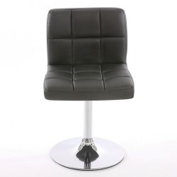 Spisestuestole - 2 drejbar spisebordsstole - sort kunstlder